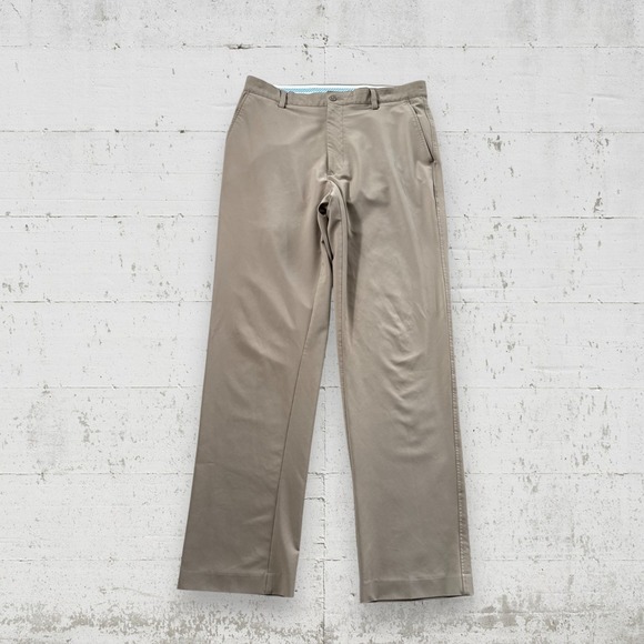 FootJoy Other - FootJoy Pants Mens 35x34 Beige Khaki Athletic Fit‎ Golf Performance Stretch